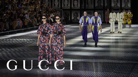 Everyone At The Gucci Show Wanted To Get To .